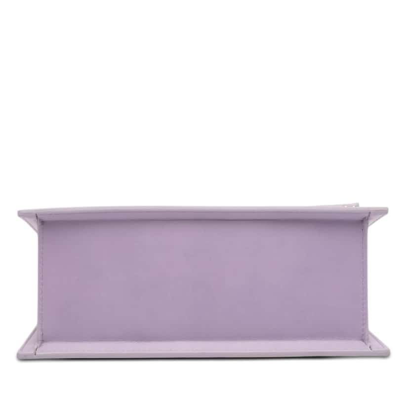 Jacquemus Smooth Calfskin Le Grand Chiquito Purple Leather Very good condition - Inside View