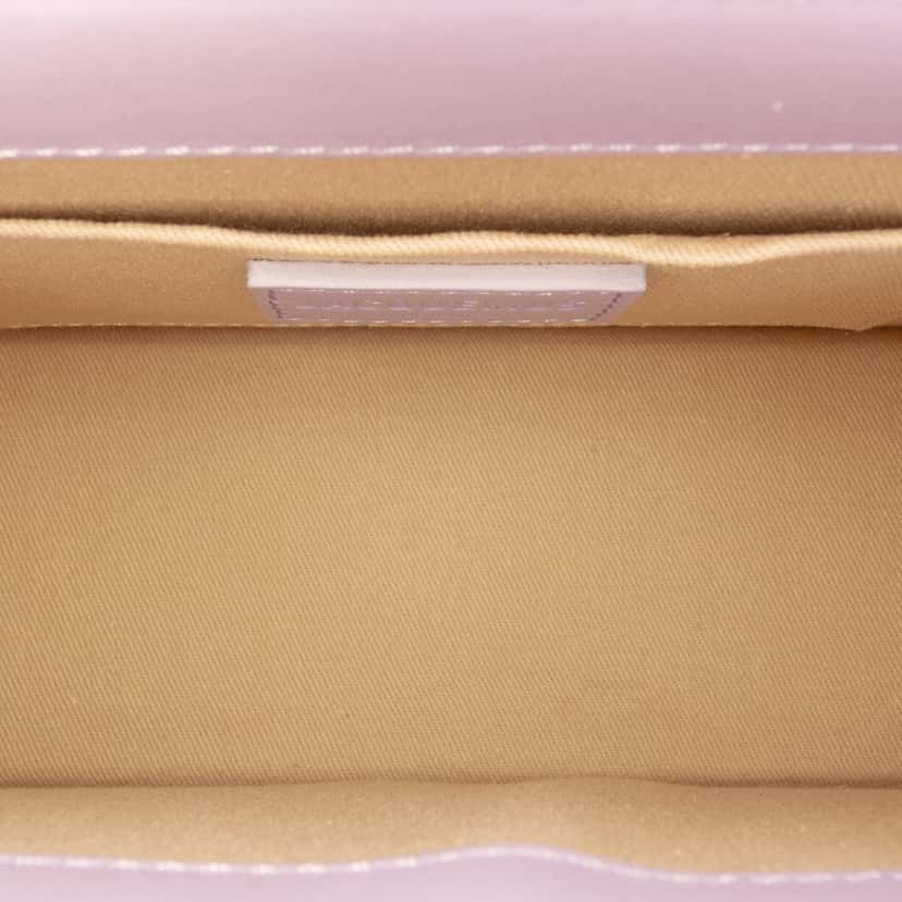 Jacquemus Smooth Calfskin Le Grand Chiquito Purple Leather Very good condition - Model View