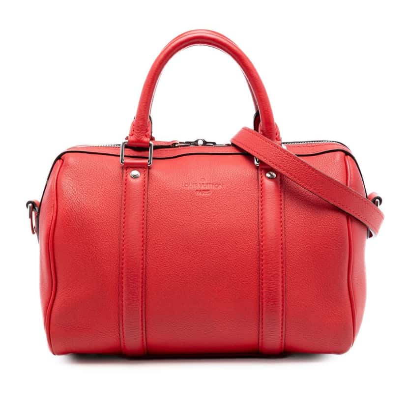 Louis Vuitton Sofia Coppola Veau Cachemire SC BB Red Leather Very good condition - Front View