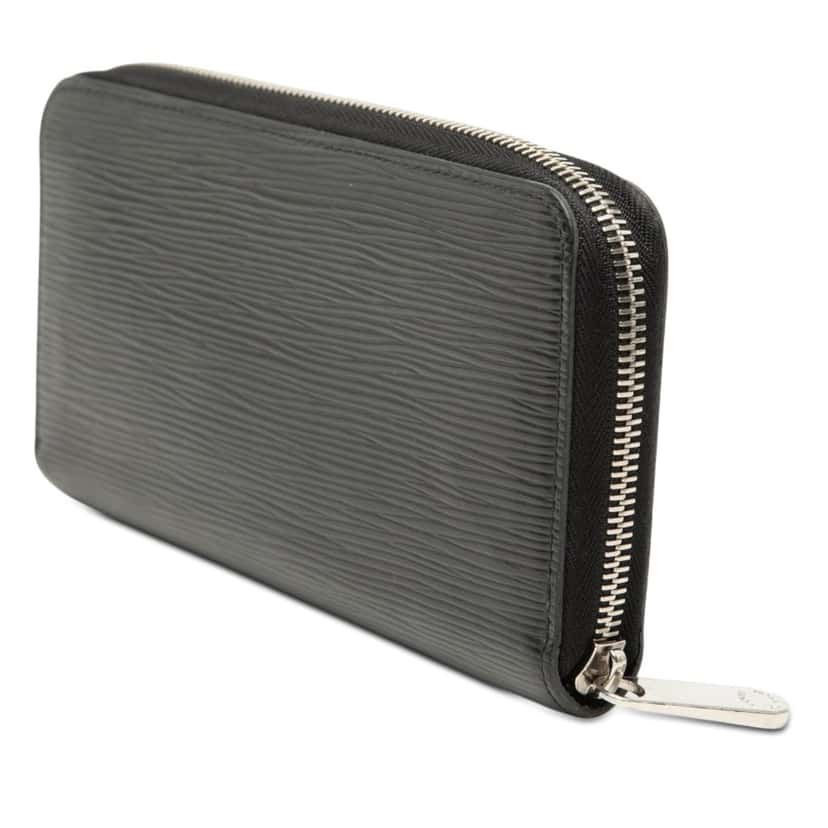 Louis Vuitton Epi Zippy Long Wallet Black Leather Very good condition - Back View