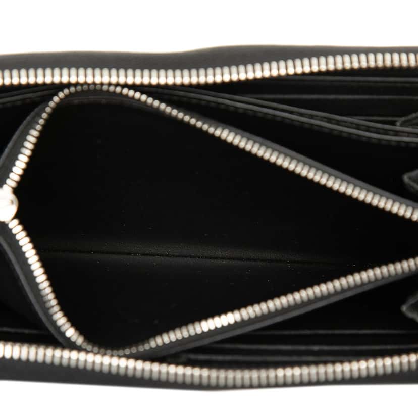 Louis Vuitton Epi Zippy Long Wallet Black Leather Very good condition - Model View