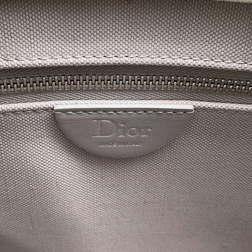 Dior Mini Oblique Embroidered Canvas Lace Book Tote Other Very good condition - Box View
