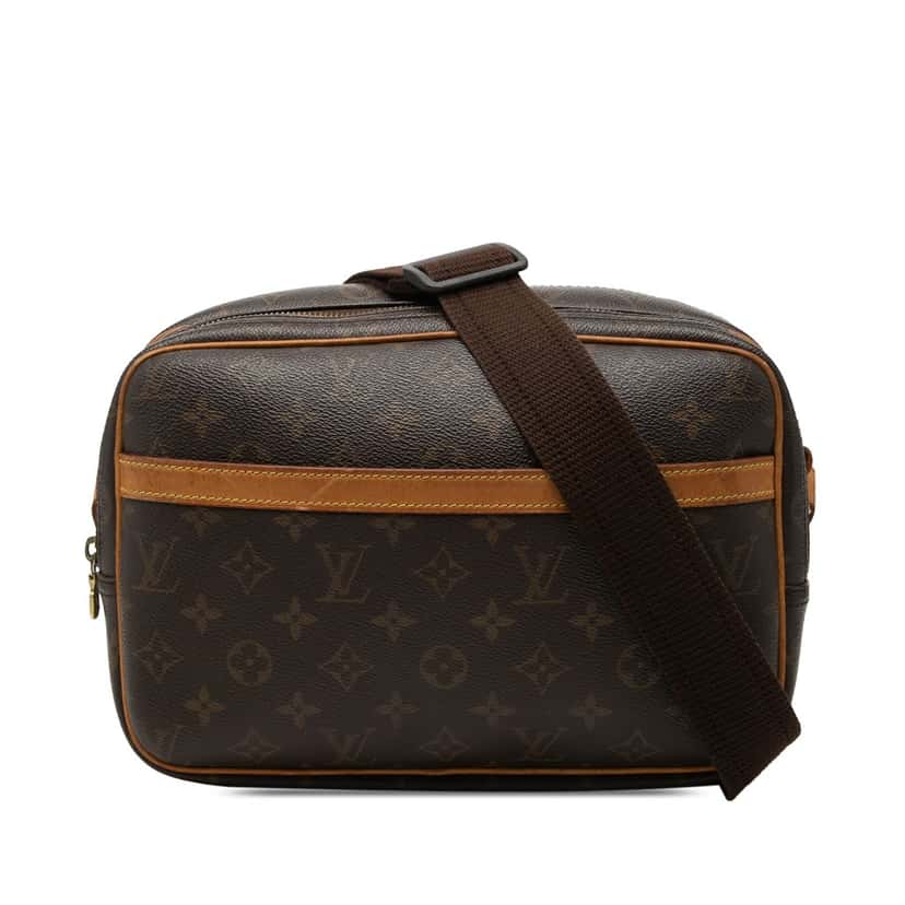 Louis Vuitton Monogram Reporter PM Brown Good condition - Front View