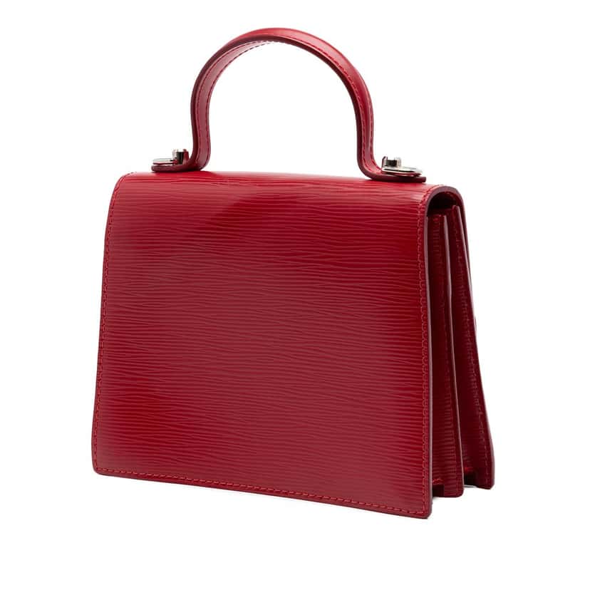 Louis Vuitton Epi Sevigne Satchel Red Leather Very good condition - Back View