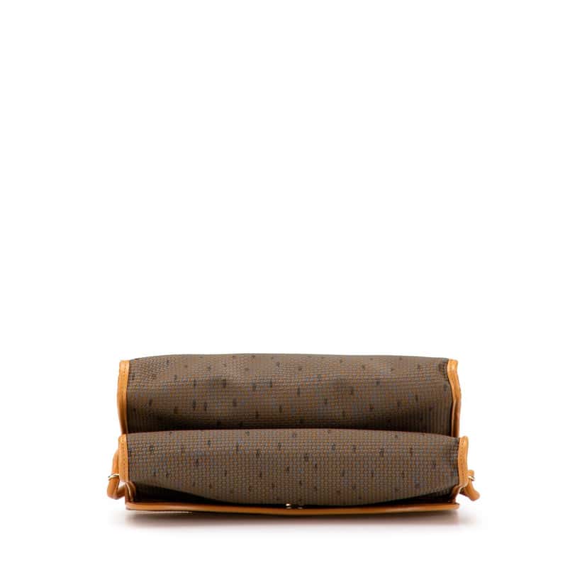 Saint Laurent PVC Flap Crossbody Brown Plastic Very good condition - Inside View