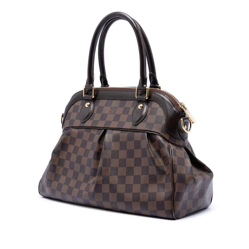 Louis Vuitton Damier Ebene Trevi PM Brown Very good condition - Back View