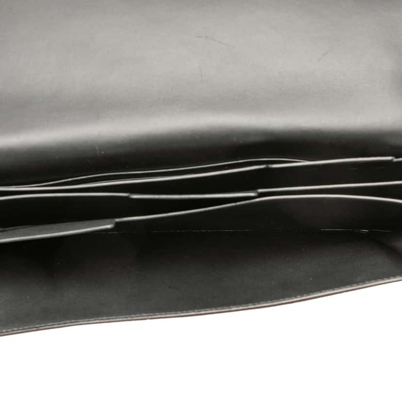 LOEWE Leather Anagram Horizontal Continental Wallet Brown Leather Very good condition - Model View