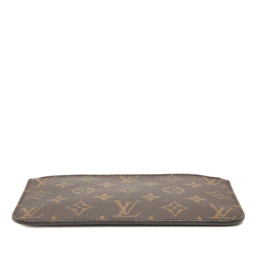 Louis Vuitton Monogram Neverfull PM Pouch Brown Very good condition - Inside View