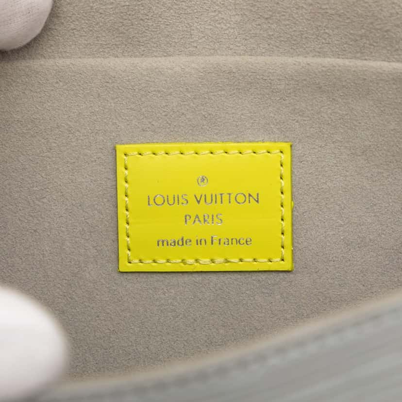 Louis Vuitton Epi Tricolor Pochette Felicie Yellow Leather Very good condition - Box View