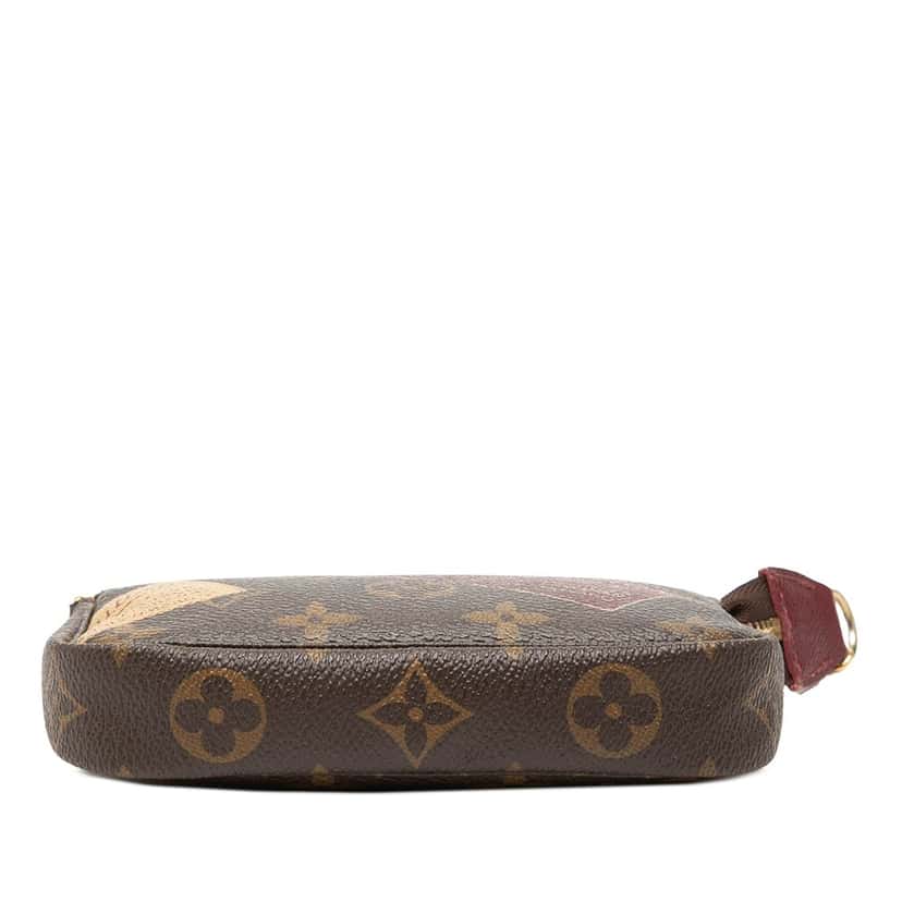 Louis Vuitton Monogram Trunks & Bags Mini Pochette Accessoires Brown Very good condition - Inside View