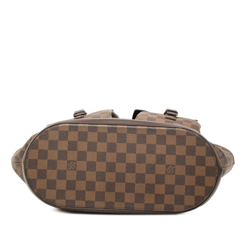 Louis Vuitton Damier Ebene Manosque GM Brown Very good condition - Inside View