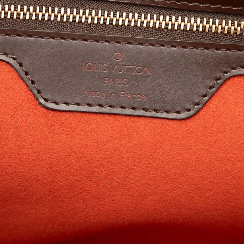 Louis Vuitton Damier Ebene Manosque GM Brown Very good condition - Box View