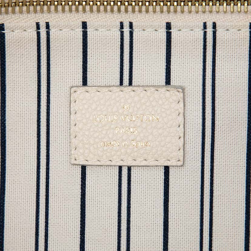 Louis Vuitton Monogram Empreinte Citadine PM White Leather Very good condition - Box View