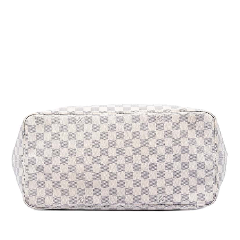 Louis Vuitton Damier Azur Neverfull GM White Very good condition - Inside View