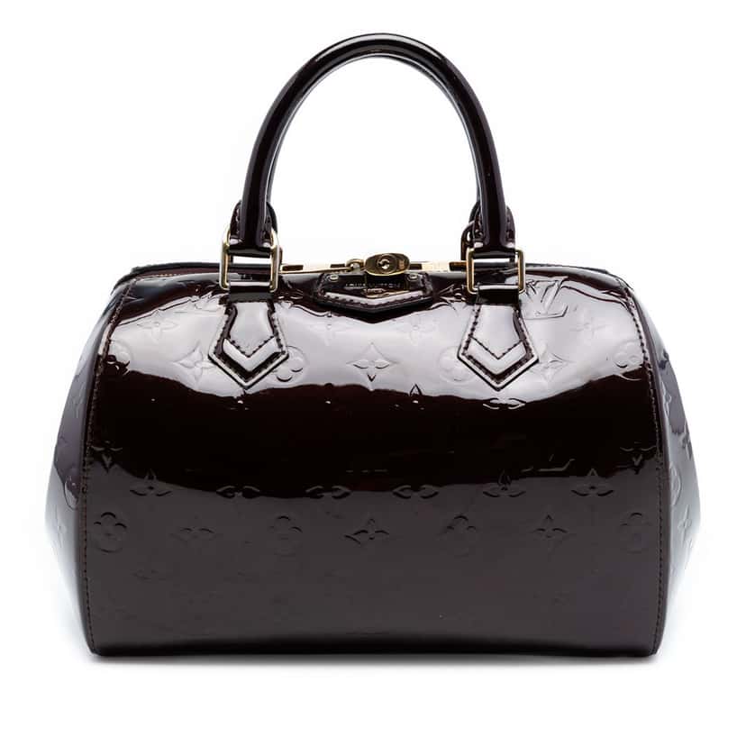 Louis Vuitton Monogram Vernis Montana Purple Leather Very good condition - Front View