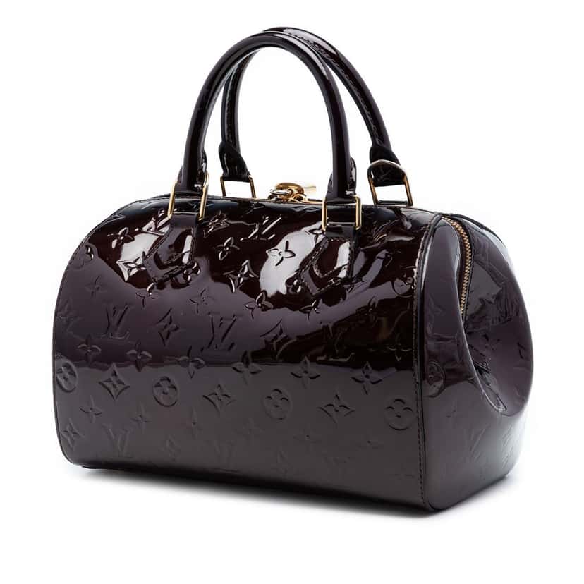 Louis Vuitton Monogram Vernis Montana Purple Leather Very good condition - Back View
