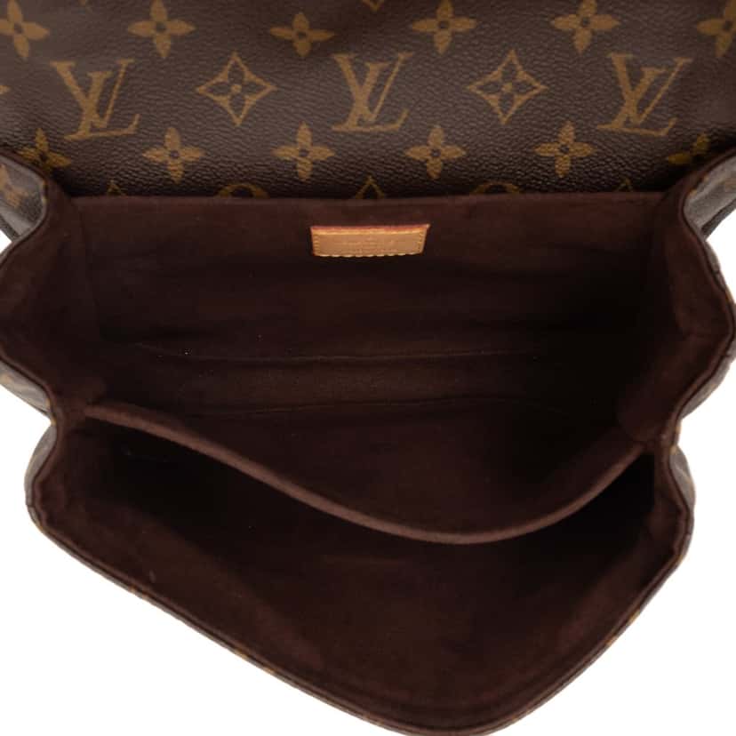 Louis Vuitton Monogram Pochette Metis Brown Very good condition - Model View