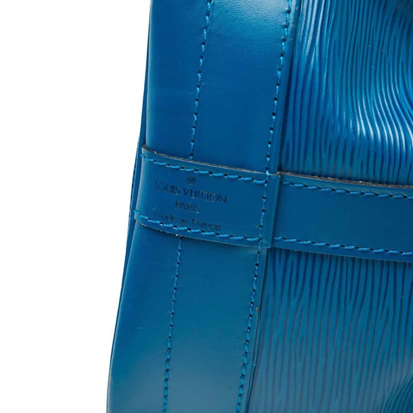 Louis Vuitton Epi Noe GM Blue Leather Very good condition - Box View