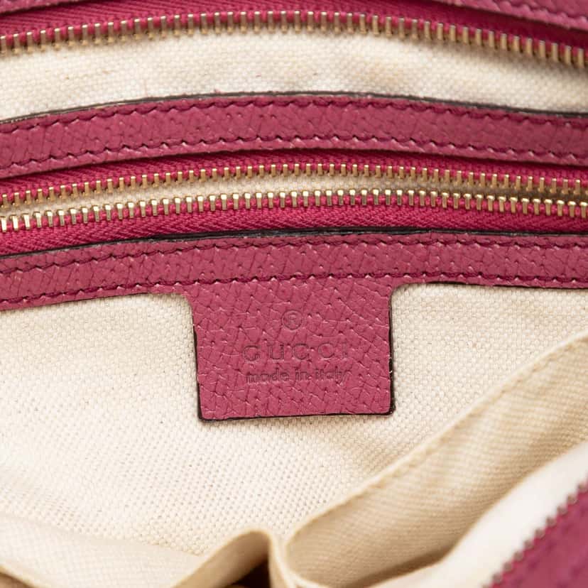 Gucci Small GG Canvas Bree Satchel Beige Very good condition - Box View