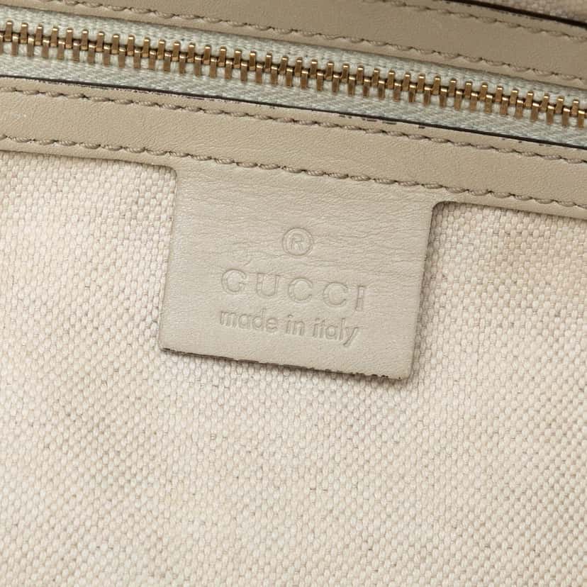 Gucci GG Canvas Web Mayfair Tote Beige Very good condition - Box View