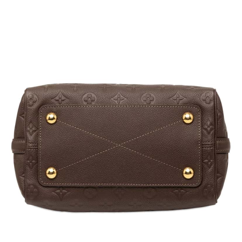 Louis Vuitton Monogram Empreinte Speedy Bandouliere 25 Brown Leather Very good condition - Inside View