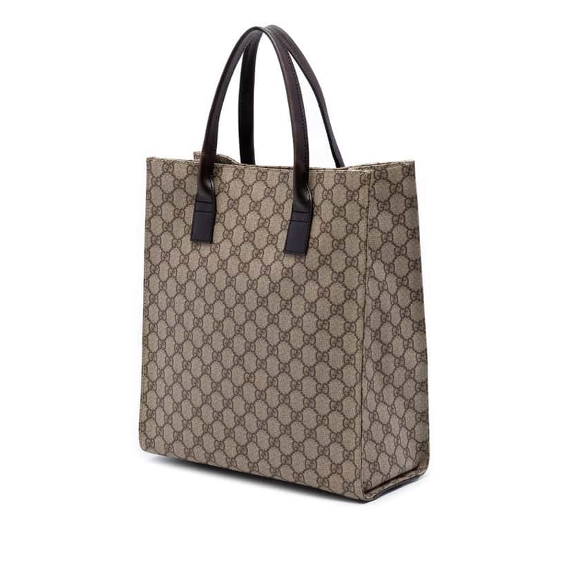 Gucci GG Supreme Tote Beige Very good condition - Back View
