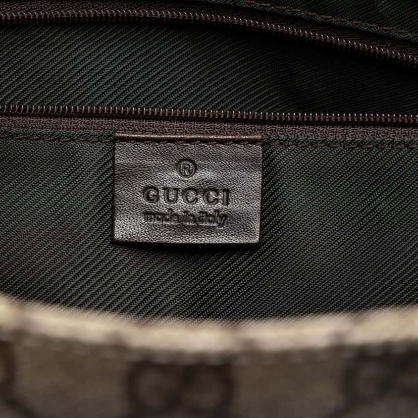 Gucci GG Supreme Tote Beige Very good condition - Box View