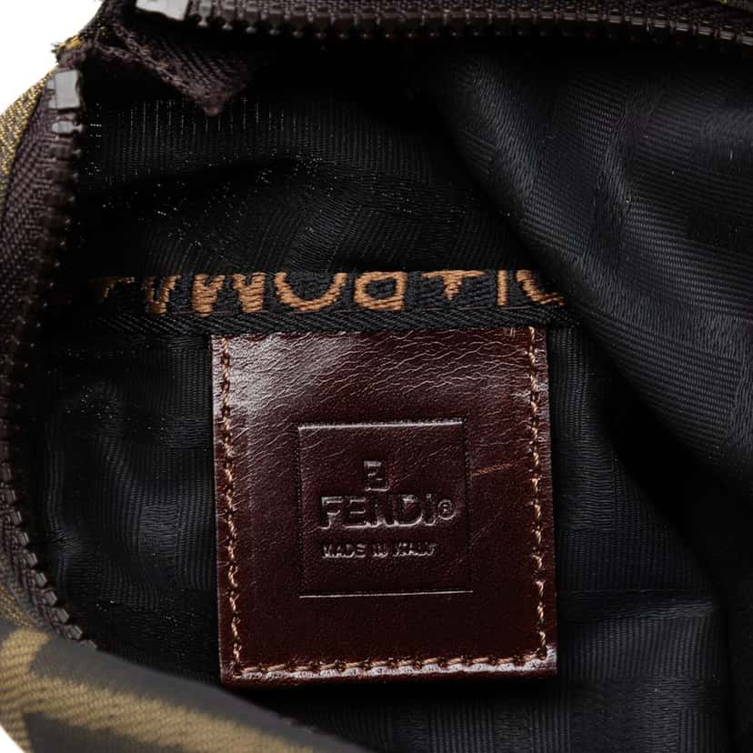 Fendi Mini Zucca Canvas Handbag Brown Very good condition - Box View