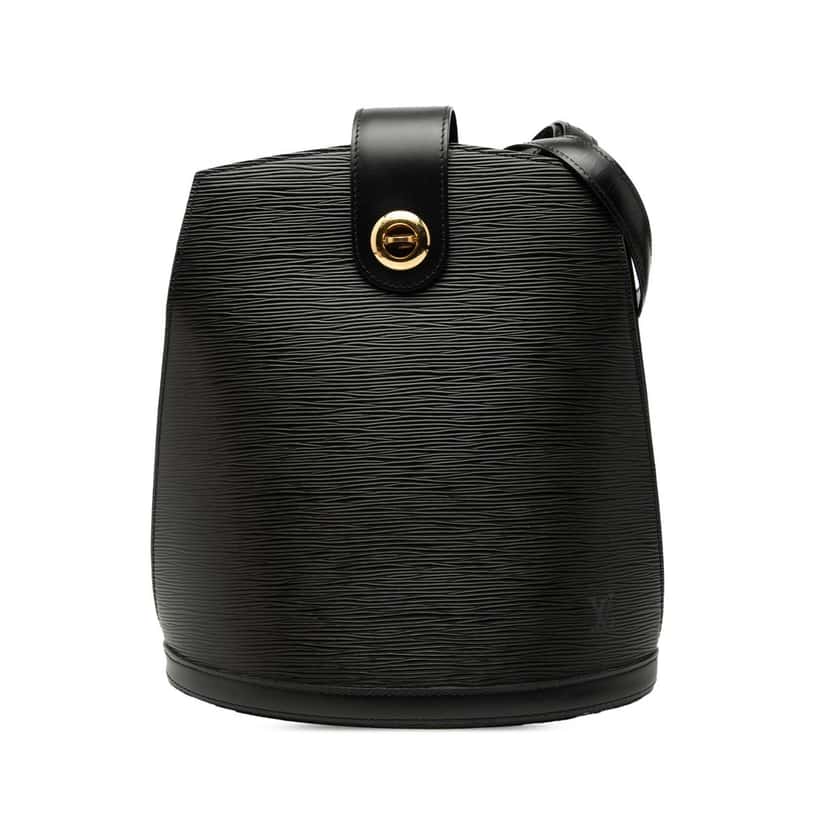Louis Vuitton Epi Cluny Black Leather Very good condition - Front View