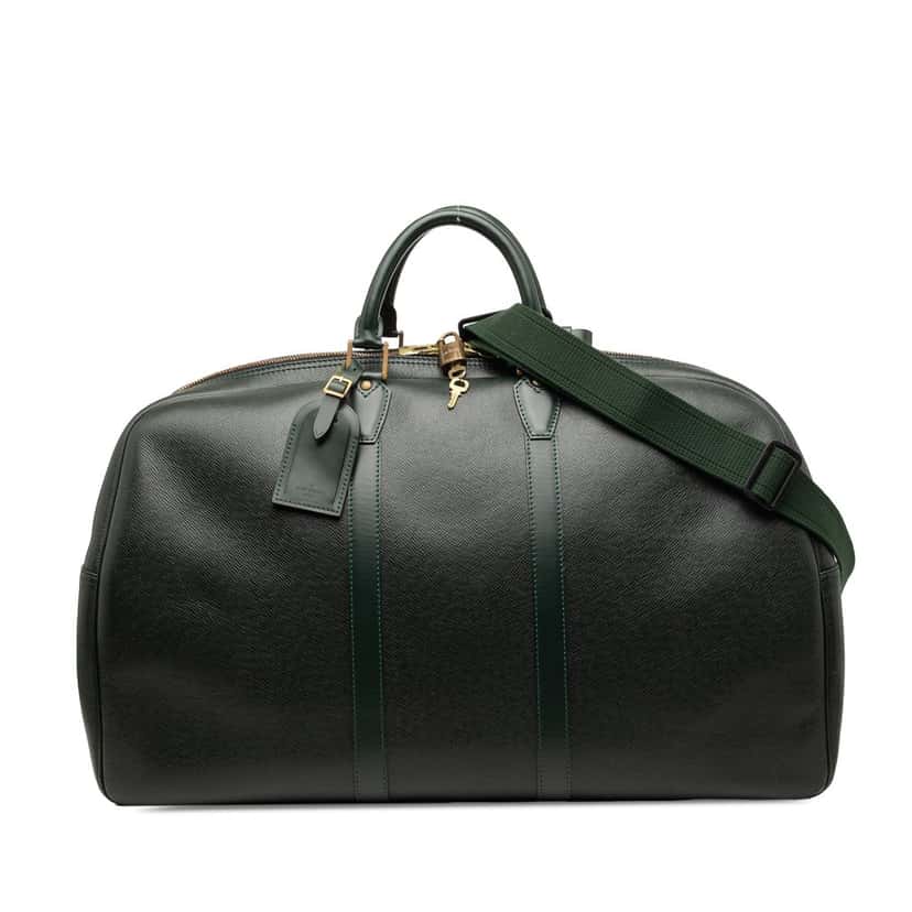 Louis Vuitton Taiga Kendall GM Green Leather Very good condition - Front View