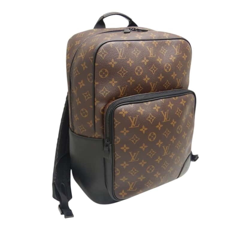 Louis Vuitton Monogram Macassar Dean Backpack Brown Very good condition - Back View