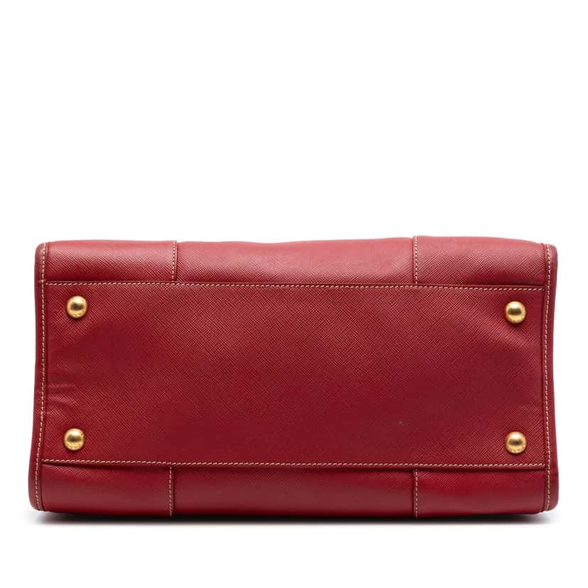 Prada Saffiano Lux Shopping Tote Red Leather Very good condition - Inside View