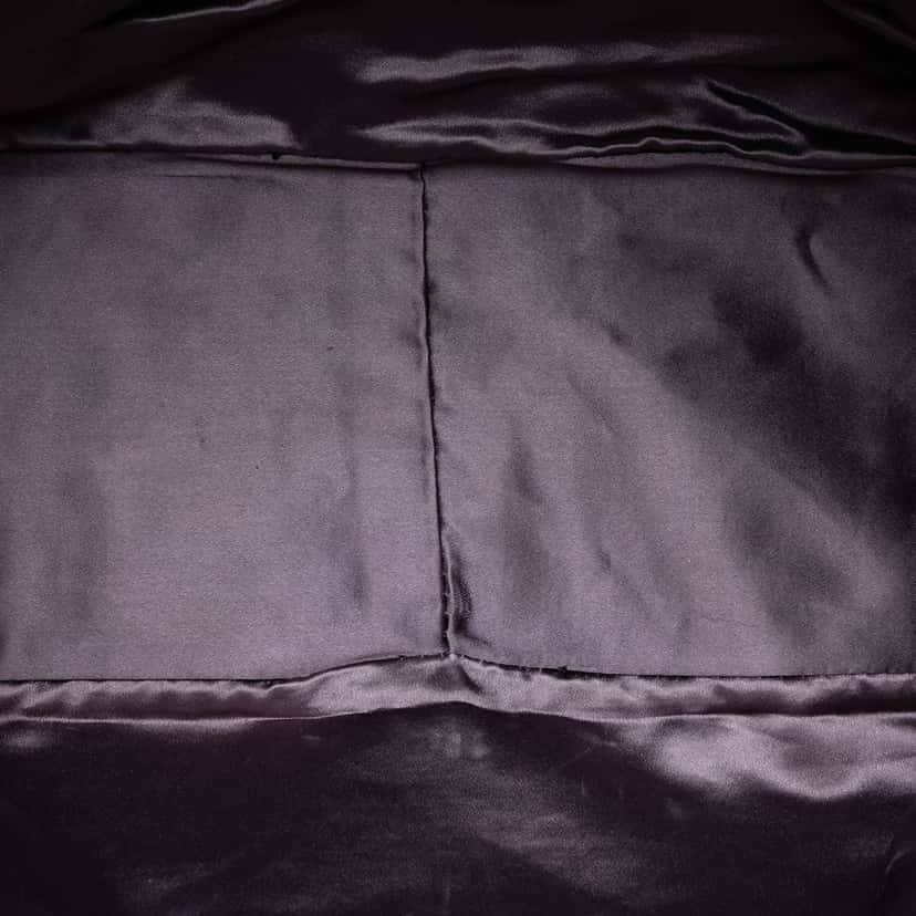 Prada Cinghiale Trimmed Canvas Canapa Bauletto Bag Beige Very good condition - Model View