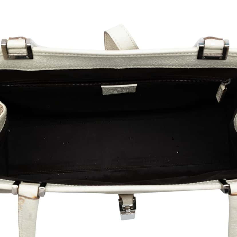 Gucci Canvas Jackie Tote Beige Very good condition - Model View