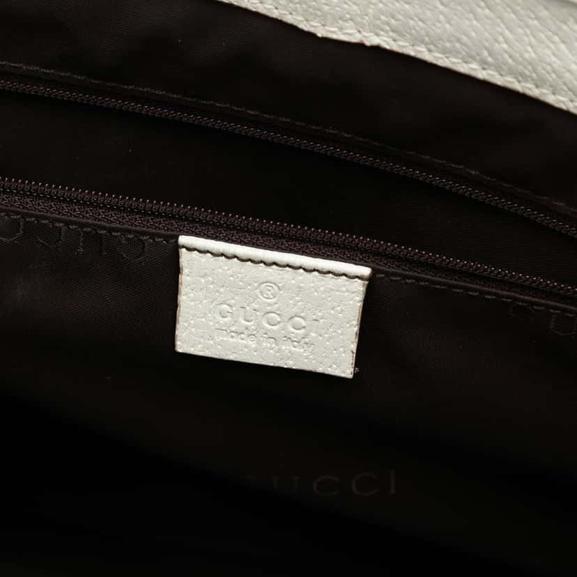 Gucci Canvas Jackie Tote Beige Very good condition - Box View