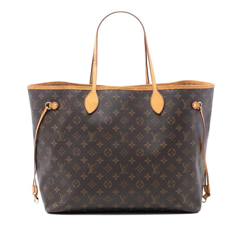Louis Vuitton Monogram Neverfull GM Brown Very good condition - Front View