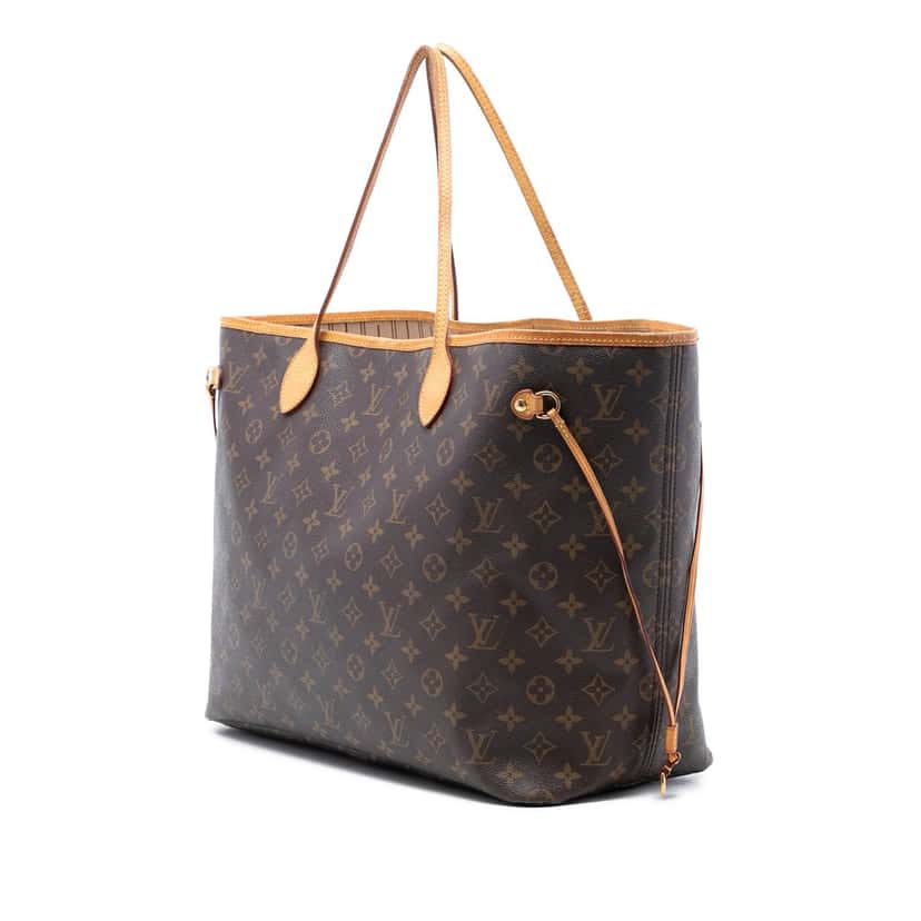 Louis Vuitton Monogram Neverfull GM Brown Very good condition - Back View