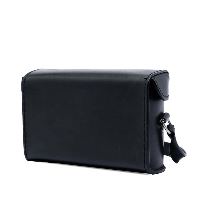 Saint Laurent Leather Tuc Box Crossbody Black Leather Very good condition - Back View