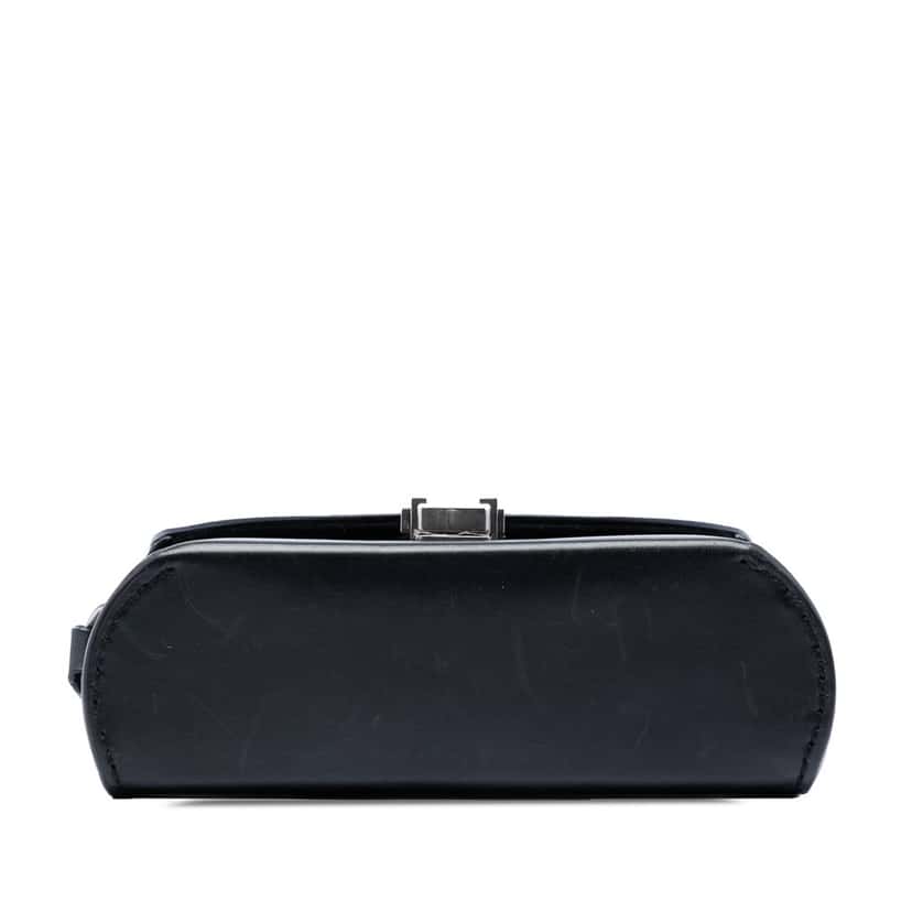 Saint Laurent Leather Tuc Box Crossbody Black Leather Very good condition - Inside View