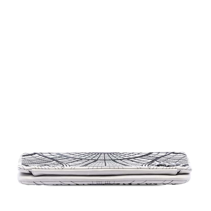Chanel Sequin Embellished Lambskin Grand Palais Clutch Other Leather Very good condition - Inside View