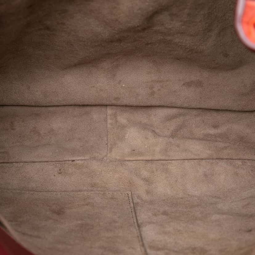 Bottega Veneta Multicolor Nappa Intrecciato Grommet Loop Hobo Red Leather Very good condition - Model View