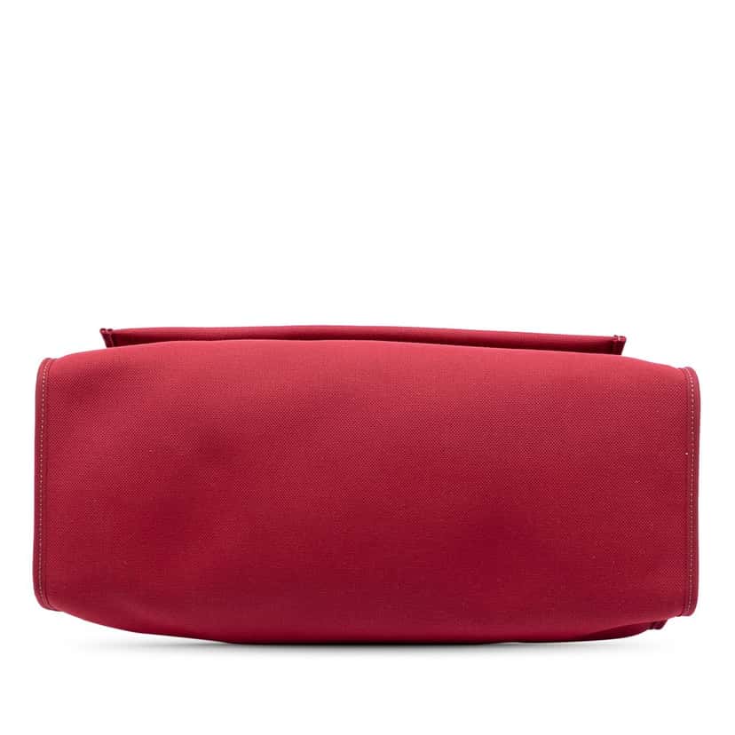 Hermès Toile Herbag Zip 39 Red Very good condition - Inside View