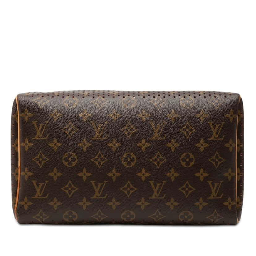 Louis Vuitton Monogram Perforated Speedy 30 Brown Very good condition - Inside View