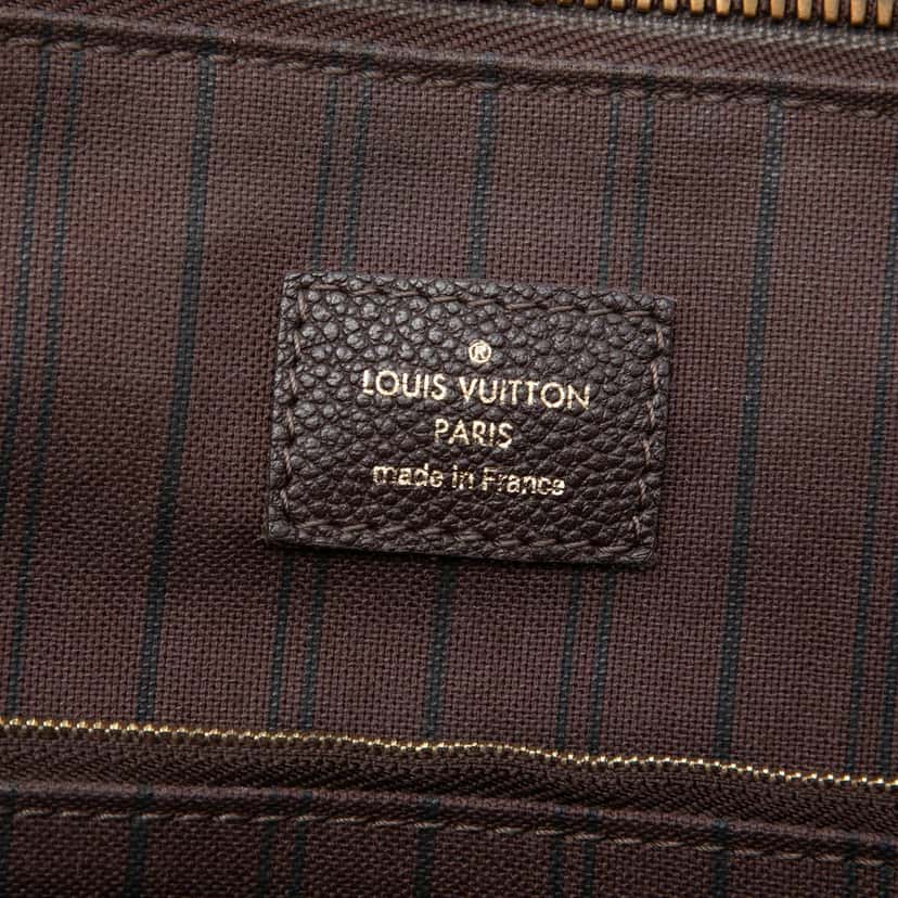 Louis Vuitton Monogram Empreinte Lumineuse PM Brown Leather Very good condition - Box View