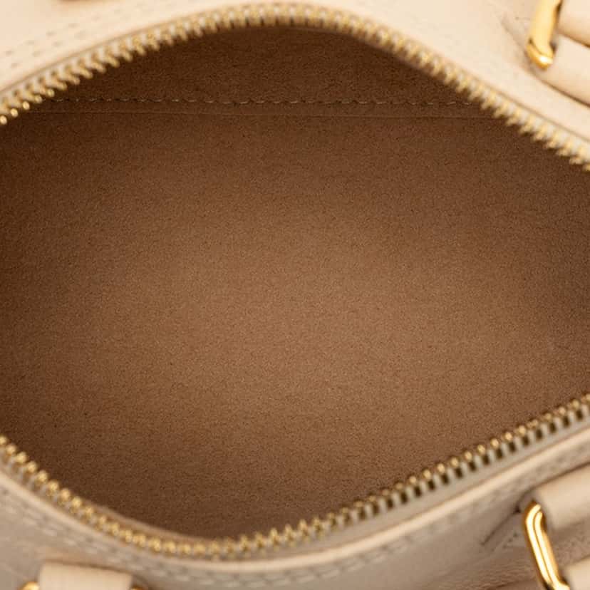 Louis Vuitton Monogram Empreinte Giant Papillon BB Beige Leather Very good condition - Model View