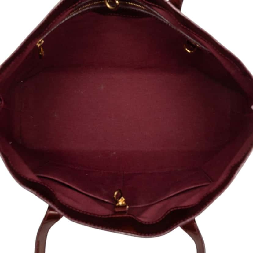 Louis Vuitton Monogram Vernis Wilshire MM Red Leather Very good condition - Model View