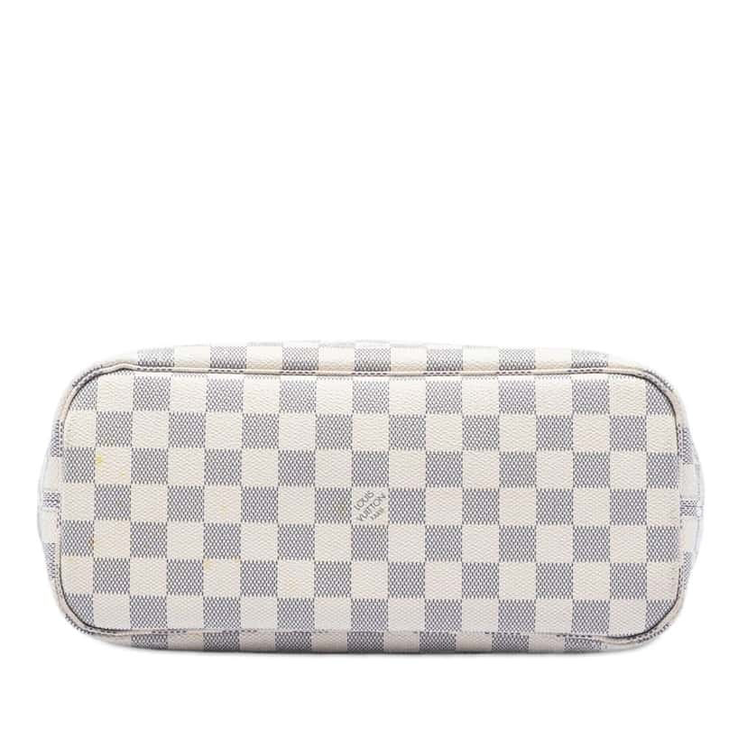 Louis Vuitton Damier Azur Neverfull PM White Very good condition - Inside View
