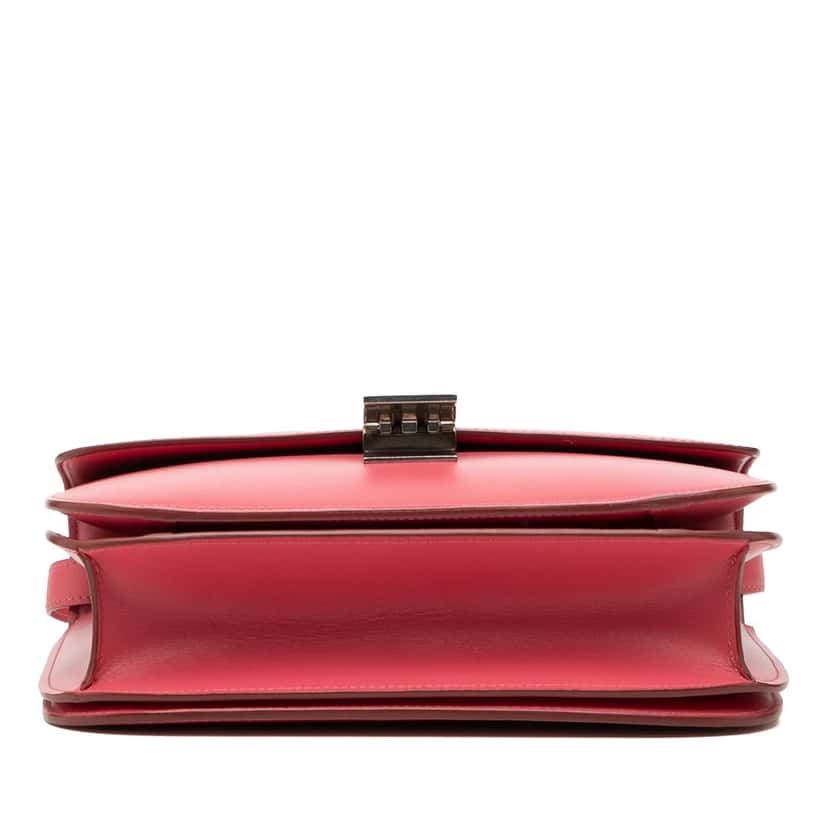 Celine Medium Calfskin Classic Box Pink Leather Very good condition - Inside View