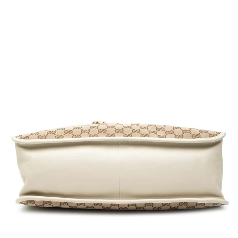 Gucci Medium GG Canvas Horsebit 1955 Tote Beige Very good condition - Inside View