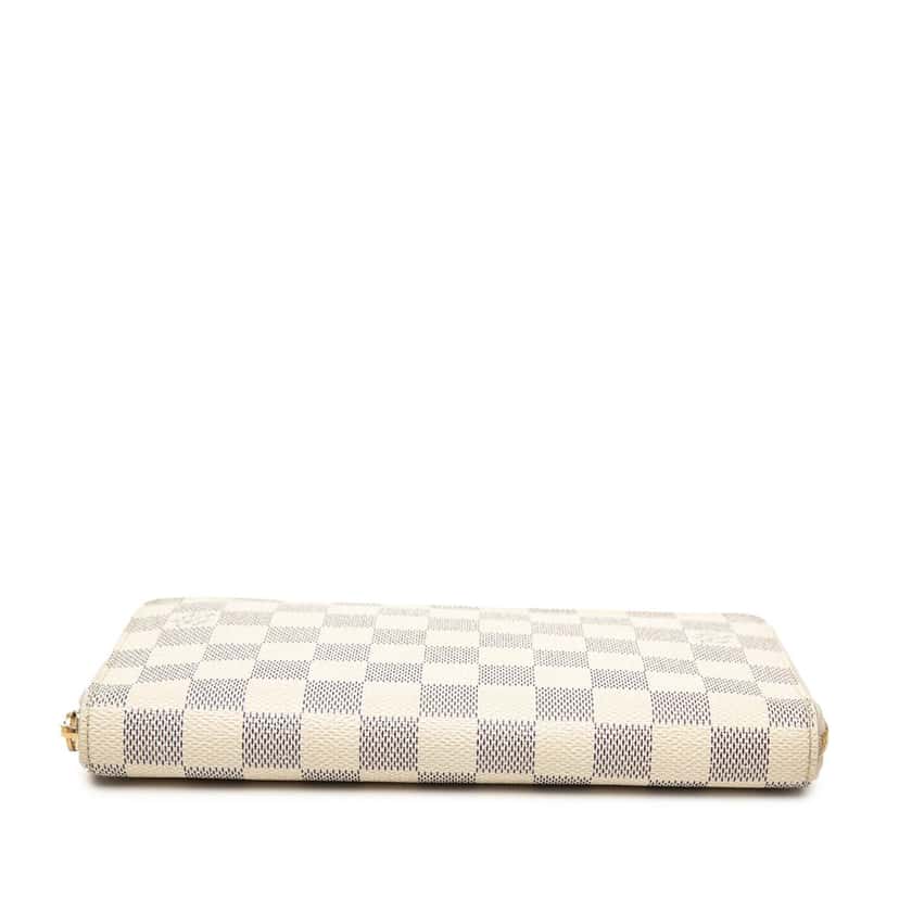 Louis Vuitton Damier Azur Zippy Long Wallet White Very good condition - Inside View